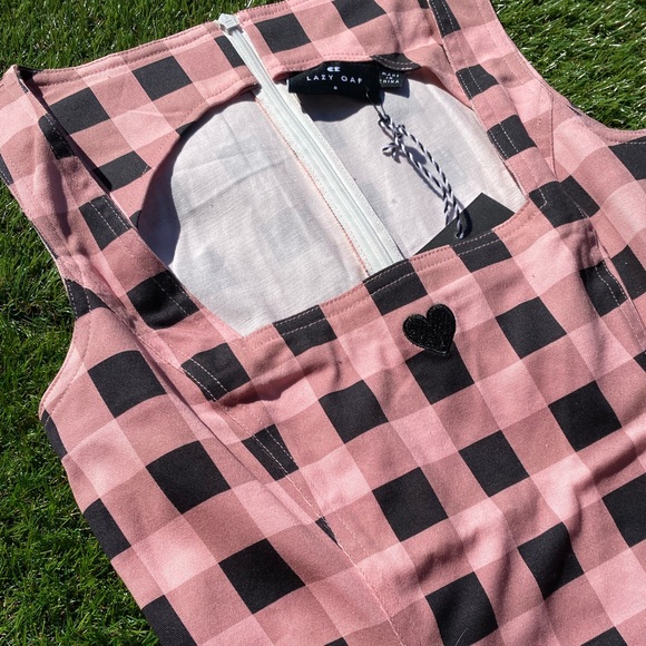 Lazy Oaf Checkered Dress - Picture 2 of 7